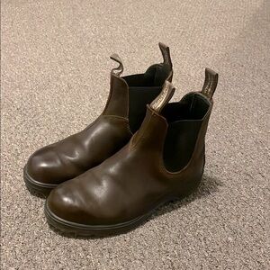 Blundstone #1609 Men's Brown Leather Chelsea Boots (shown 7.5 for AU/UK sizing)